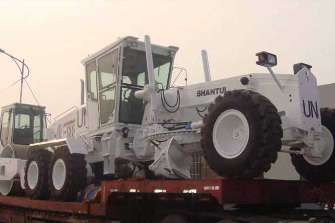 世界有我，山推助力聯合國維和任務。